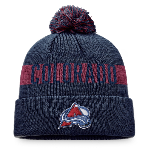 Kulich NHL Fanatics Colorado Avalanche Fundamental Beanie Cuffed Uni 