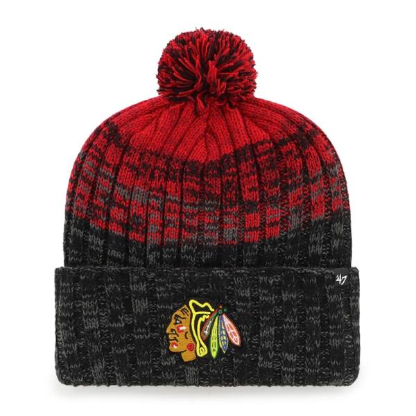 Kulich NHL Brand 47 Chicago Blackhawks - Cascade Cuffed Knit Uni