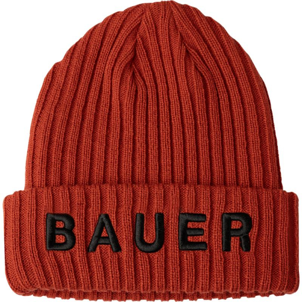 Kulich Bauer S24 RIBBED TOQUE FIRE RED Youth
