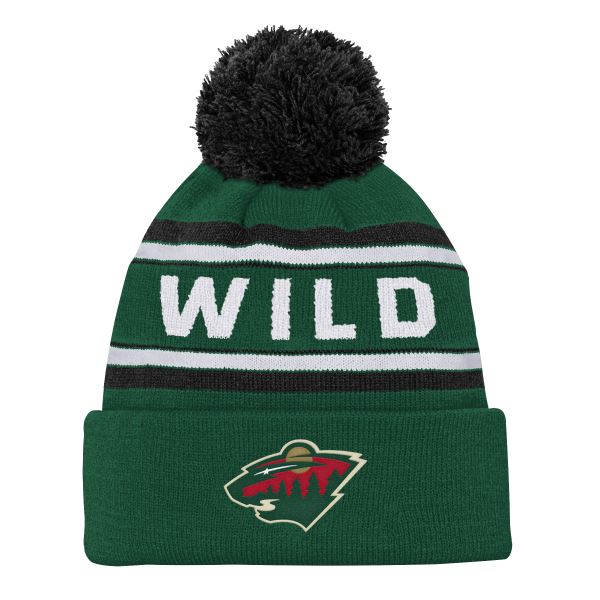 Dětský Kulich NHL Minnesota Wild Jacquard Cuffed Kids