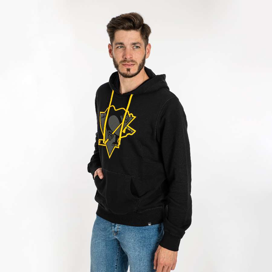  NHL Mikina Brand 47 Imprint Helix Pullover Hood - Pittsburgh Penguins