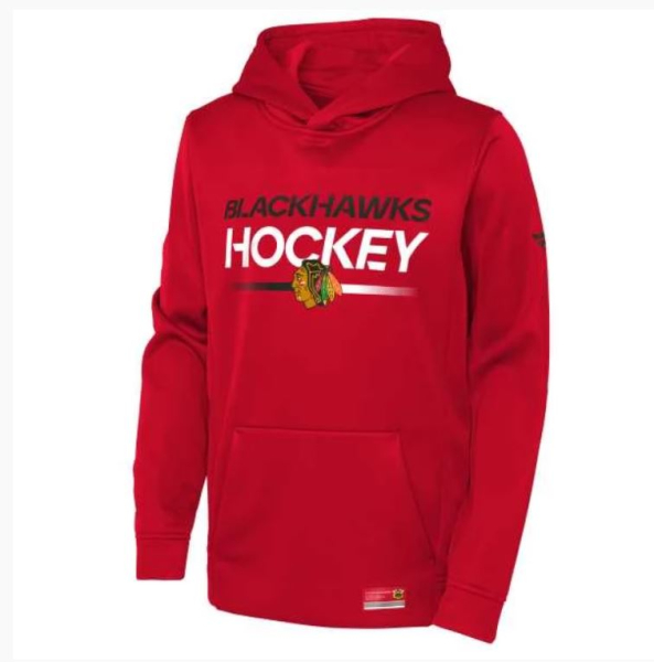 Dětská Mikina NHL Fanatics Chicago Blackhawks Authentic PRO Hoodie Kids