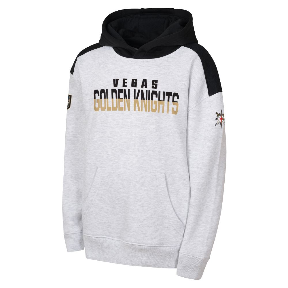 Dětská mikina NHL Outerstuff Vegas Golden Knights Elite Defense (bílá)