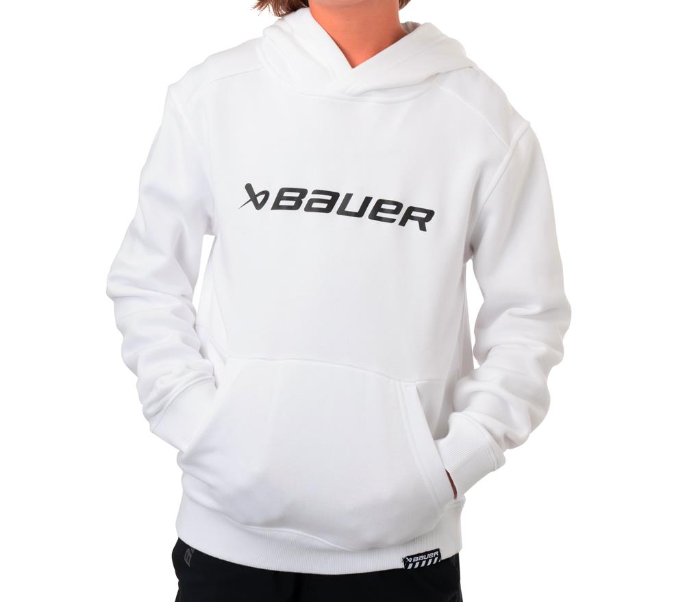 Dětská Mikina S25 Bauer Core Ultimate Hoodie Bílá YTH