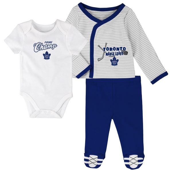Dětské body NHL Outerstuff Toronto Maple Leafs - 3 ks sada