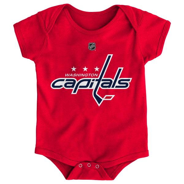 Dětské body NHL Outerstuff Washington Capitals Primary Logo Creeper