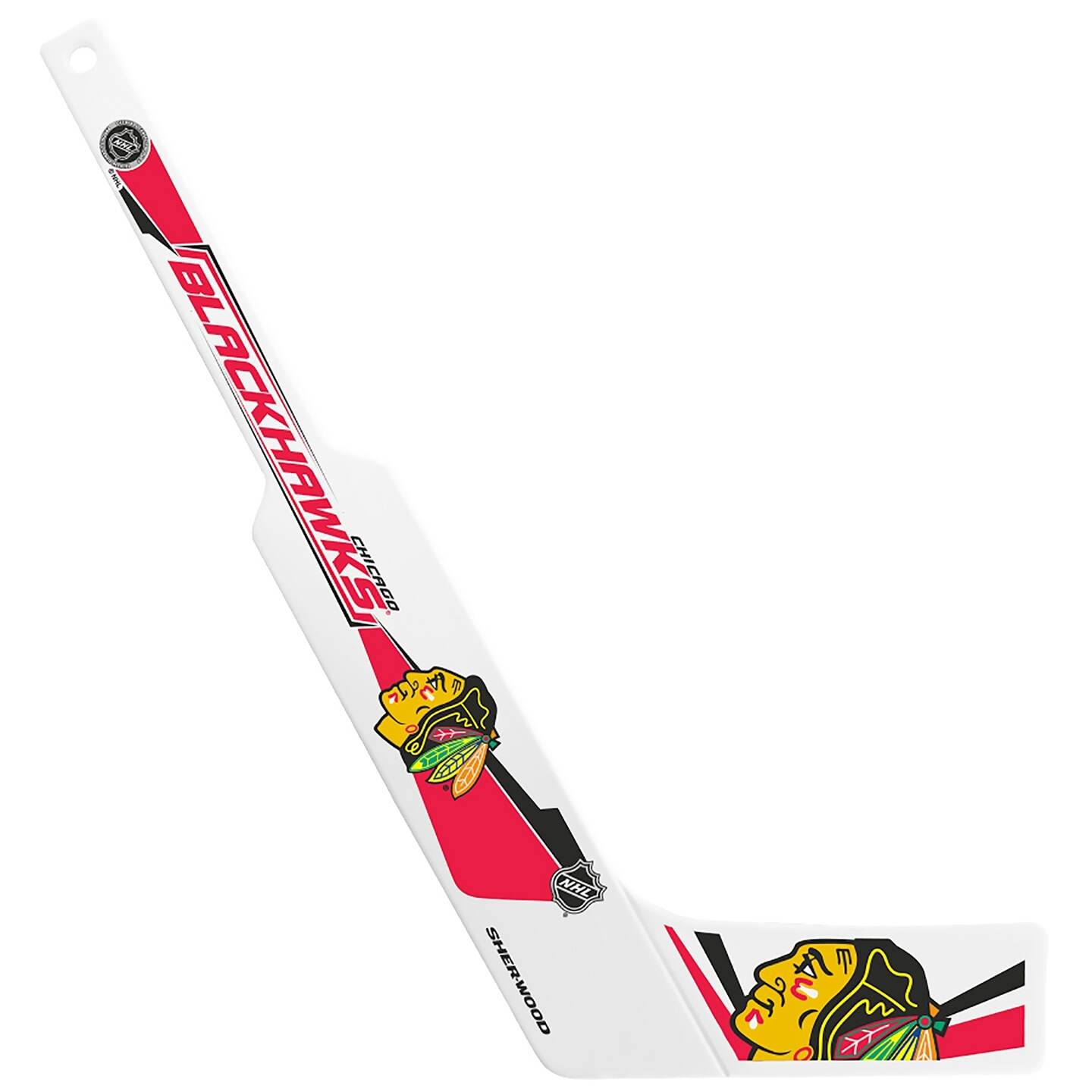 Brankářská mini hokejka NHL Chicago Blackhawks