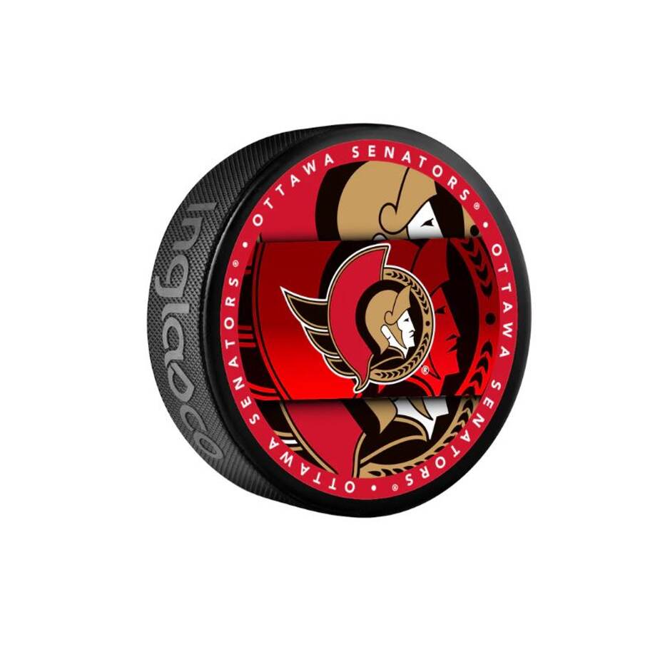 Fanouškovský puk NHL Medallion Blister Ottawa Senators