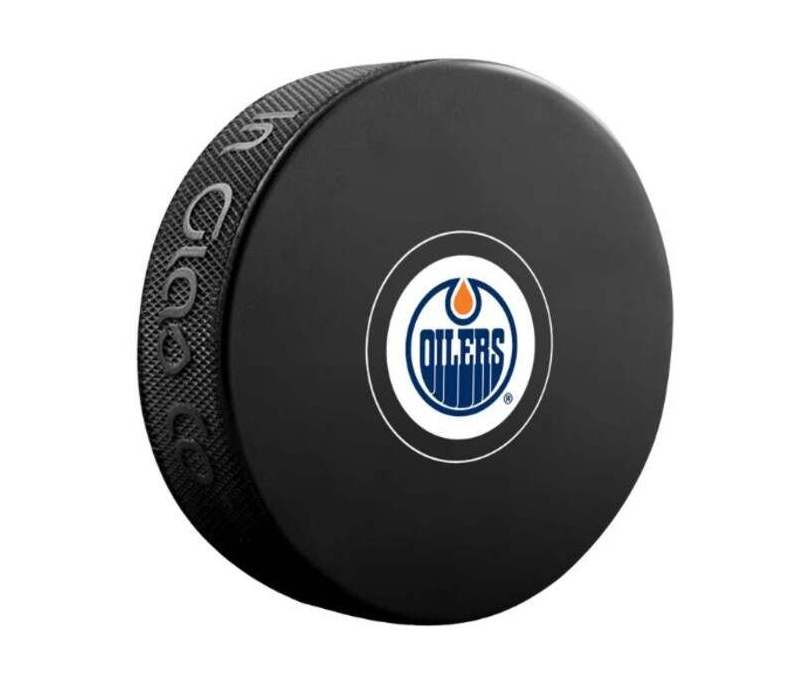 Fanouškovský puk NHL Autograph Blister Edmonton Oilers