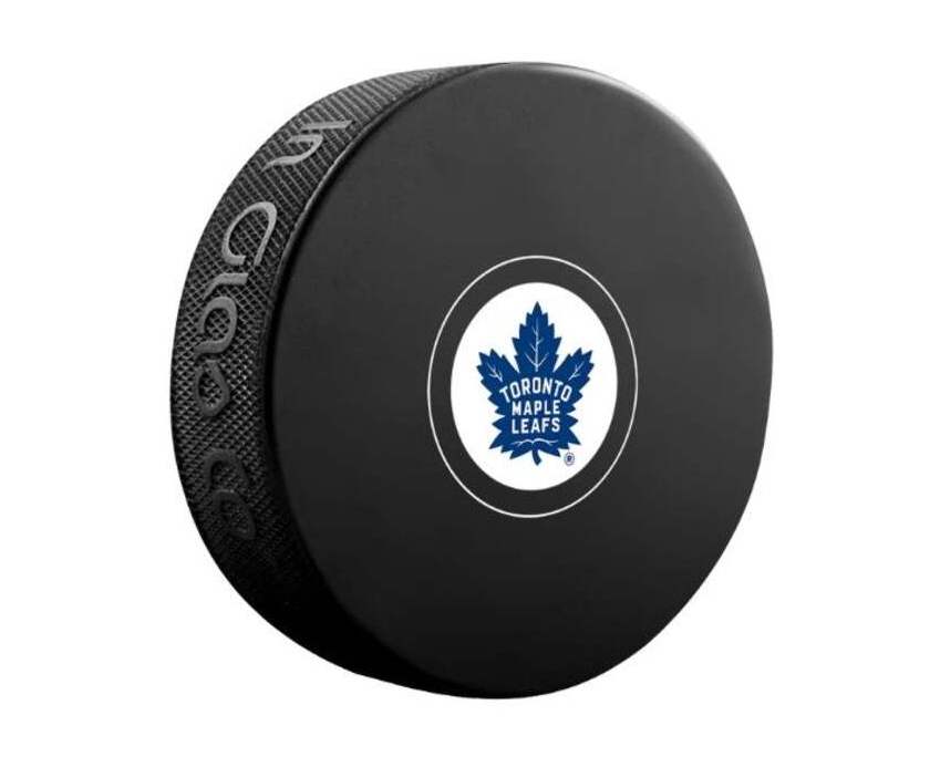 Fanouškovský puk NHL Autograph Blister Toronto Maple Leafs