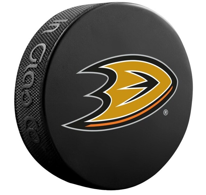 Fanouškovský puk NHL Logo Blister Anaheim Ducks