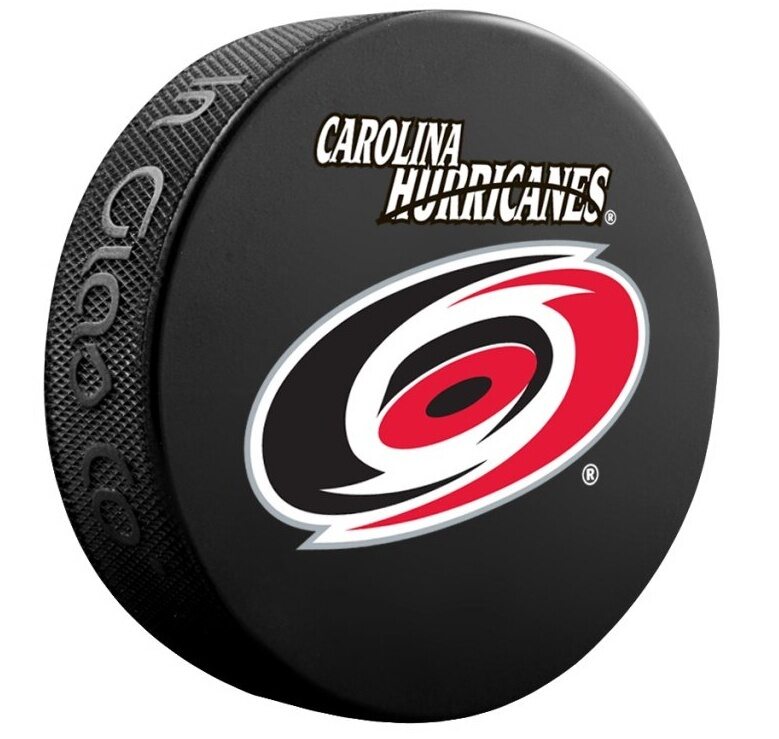 Fanouškovský puk NHL Logo Blister Carolina Hurricanes