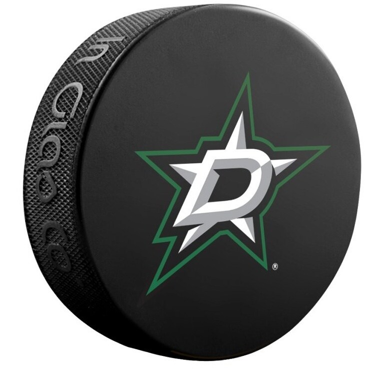 Fanouškovský puk NHL Logo Blister Dallas Stars