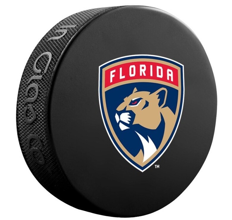 Fanouškovský puk NHL Logo Blister Florida Panthers