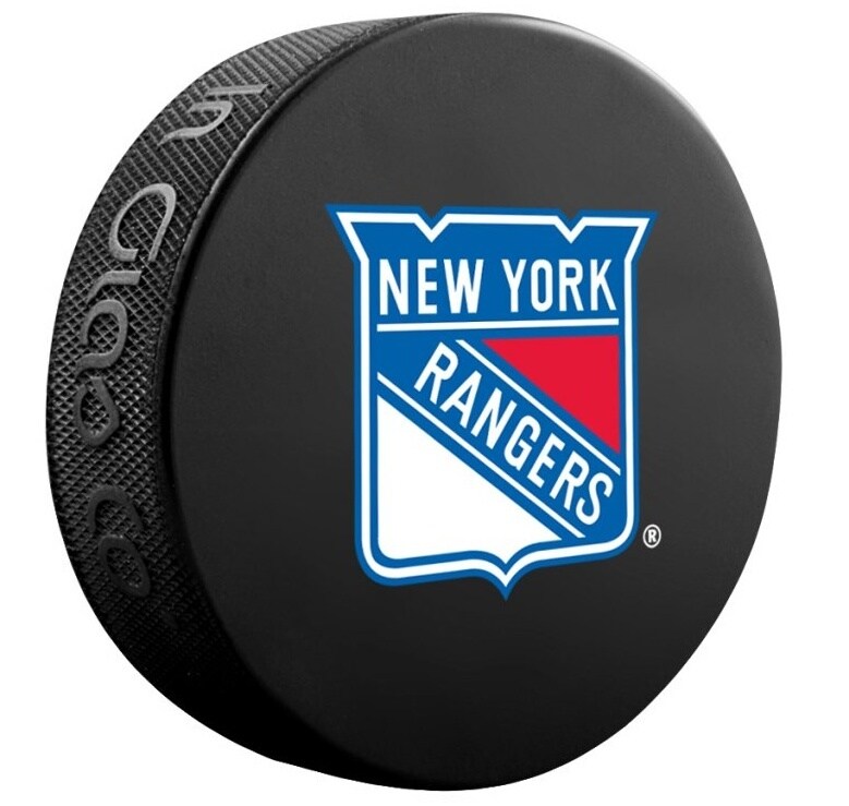 Fanouškovský puk NHL Logo Blister New York Rangers