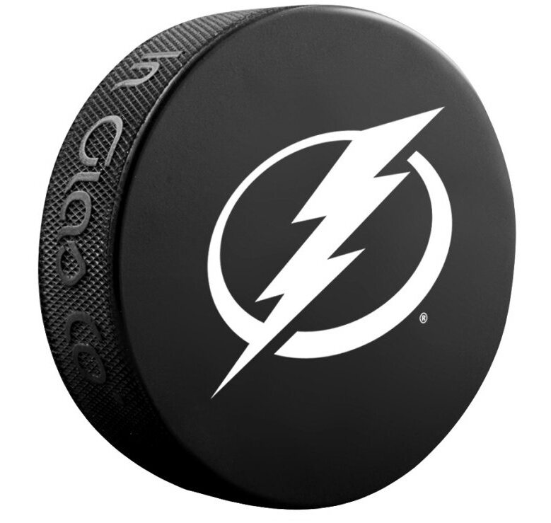 Fanouškovský puk NHL Logo Blister Tampa Bay Lightning