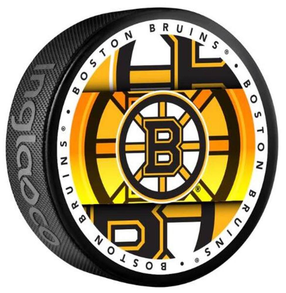 Fanouškovský puk NHL Medallion Blister Boston Bruins