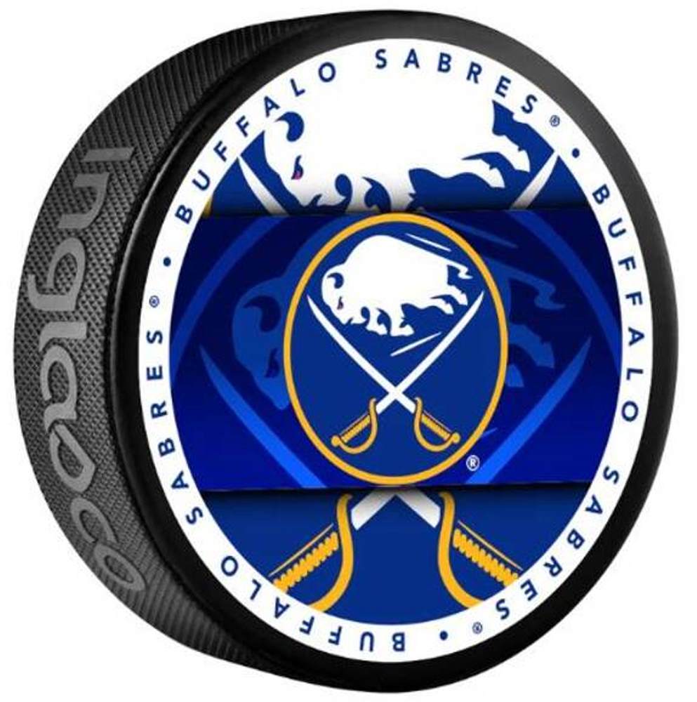Fanouškovský puk NHL Medallion Blister Buffalo Sabres