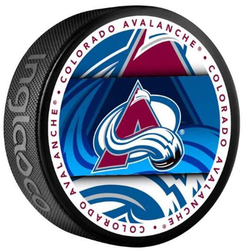 Fanouškovský puk NHL Medallion Blister Colorado Avalanche