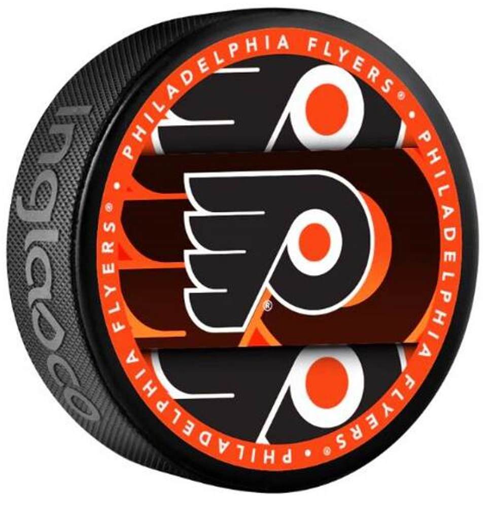 Fanouškovský puk NHL Medallion Blister Philadelphia Flyers