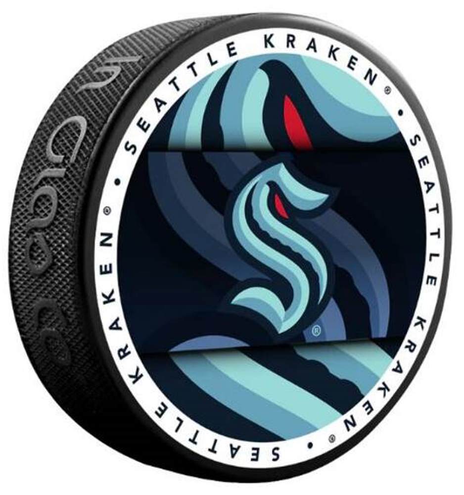Fanouškovský puk NHL Medallion Blister Seattle Kraken