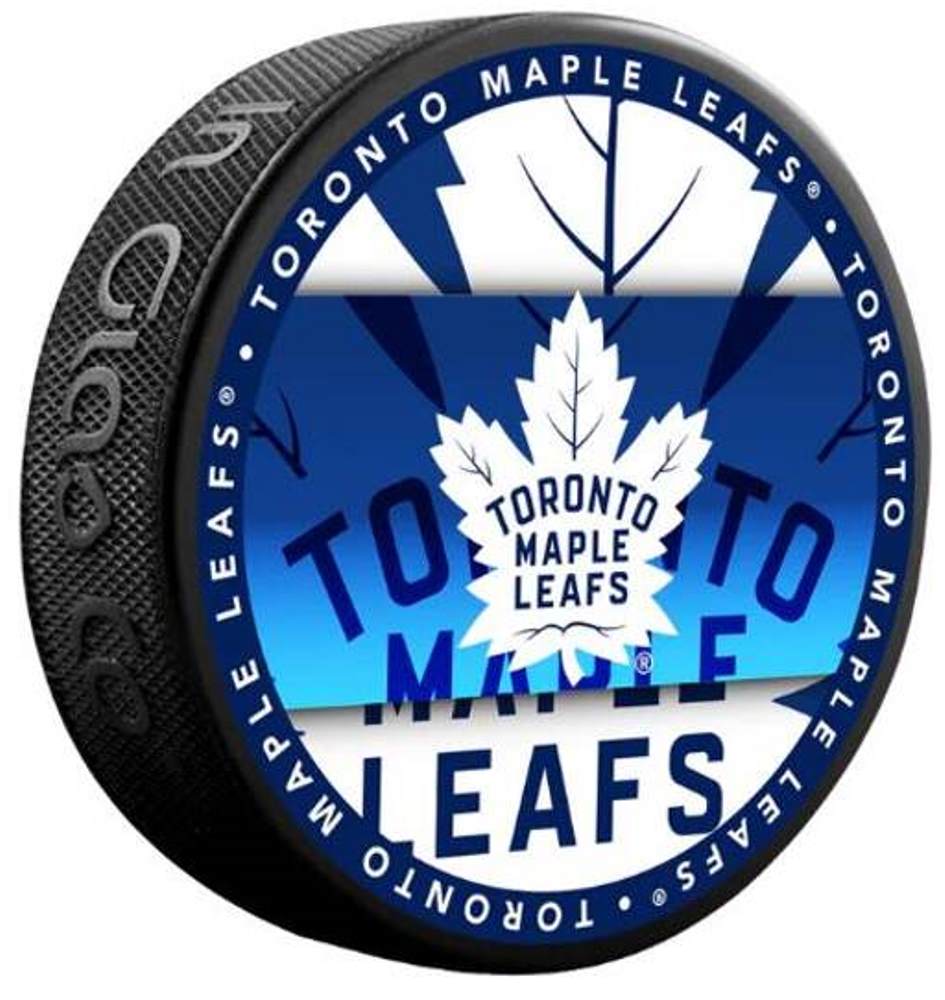 Fanouškovský puk NHL Medallion Blister Toronto Maple Leafs