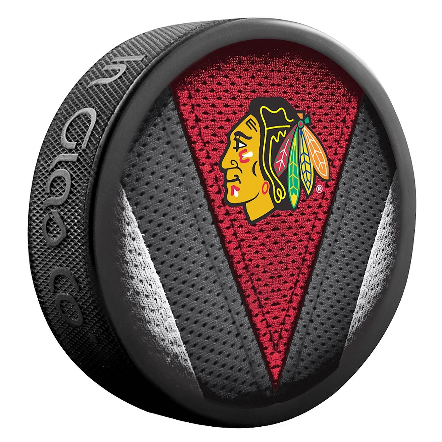 Fanouškovský puk NHL Stitch Blister Chicago Blackhawks