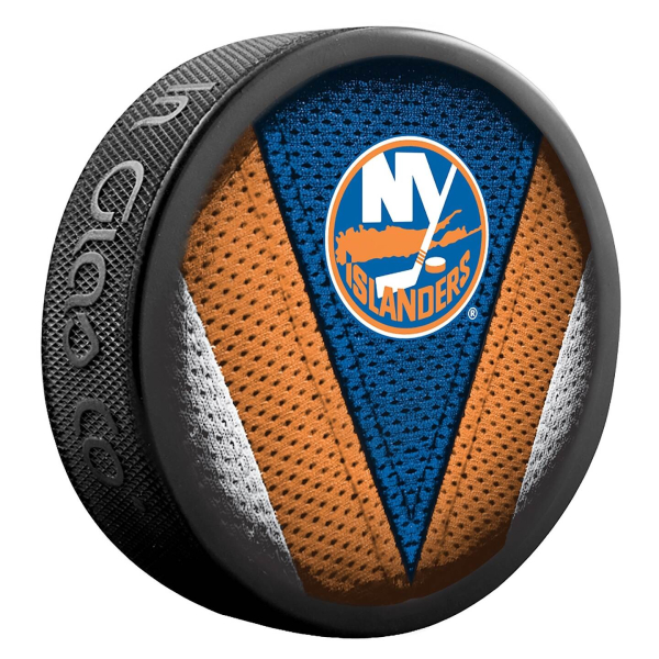 Fanouškovský puk NHL Stitch Blister New York Islanders
