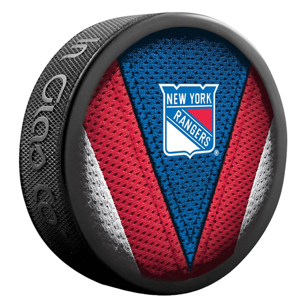 Fanouškovský puk NHL Stitch Blister New York Rangers