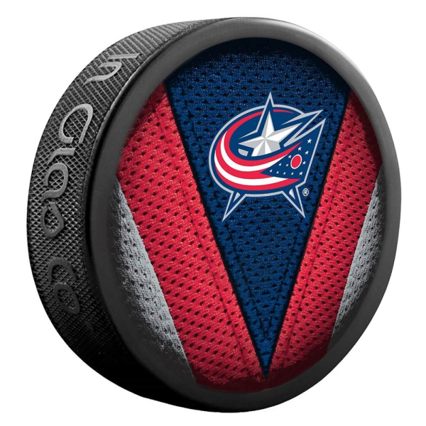 Fanouškovský puk NHL Stitch Blister Columbus Blue Jackets