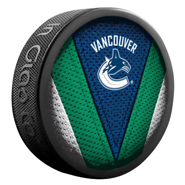 Fanouškovský puk NHL Stitch Blister Vancouver Canucks