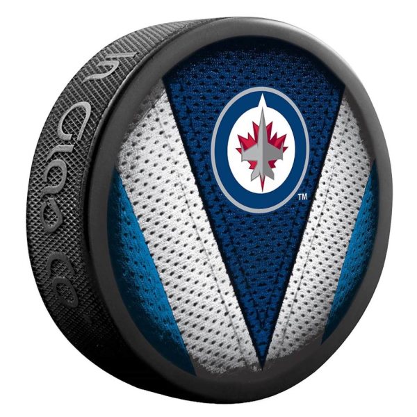 Fanouškovský puk NHL Stitch Blister Winnipeg Jets