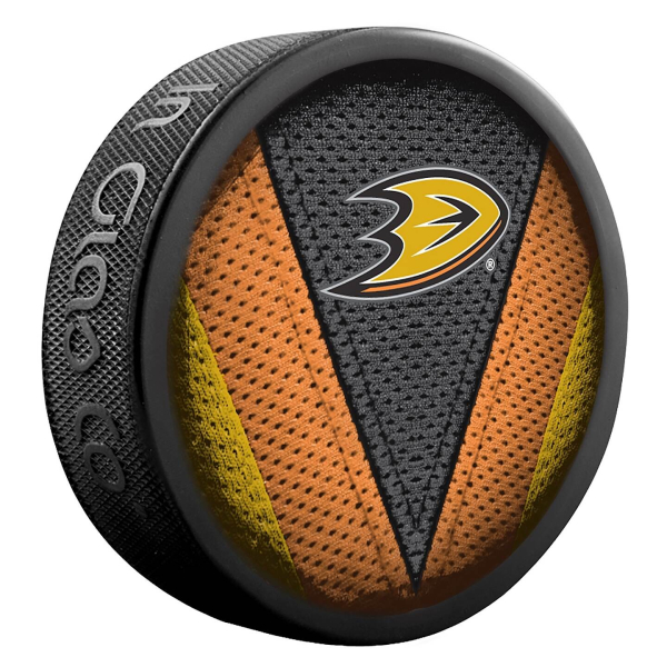 Fanouškovský puk NHL Stitch Blister Anaheim Ducks