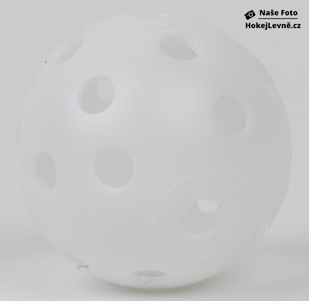 Mini florbalový balónek bílý