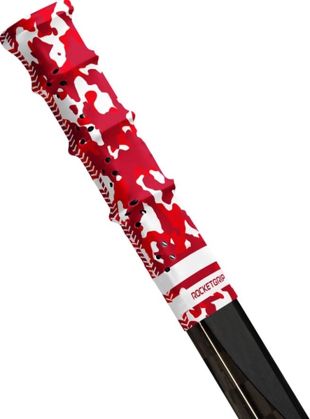 Koncovka RocketGrip Maskáčová červená