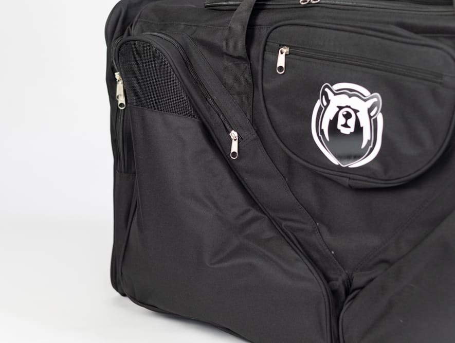 Hokejová taška Hockey Bear Carry Bag Upgraded SR - Černá / Bílá