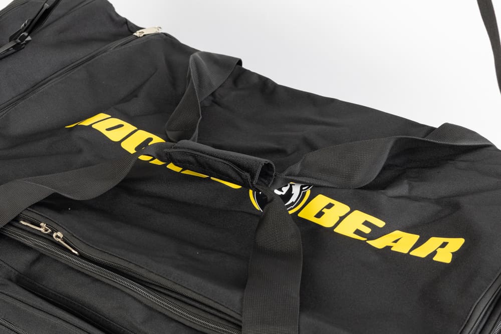 Hokejová taška Hockey Bear Carry Bag Upgraded SR - Černá / Žlutá