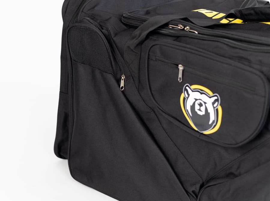 Hokejová taška Hockey Bear Carry Bag Upgraded SR - Černá / Žlutá