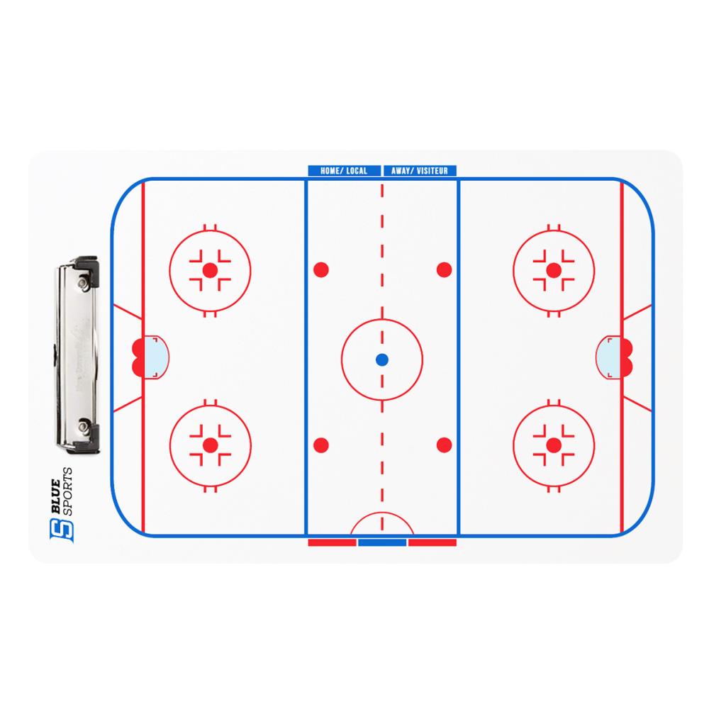 Trenérská tabule BlueSports s klipem 40x25 cm