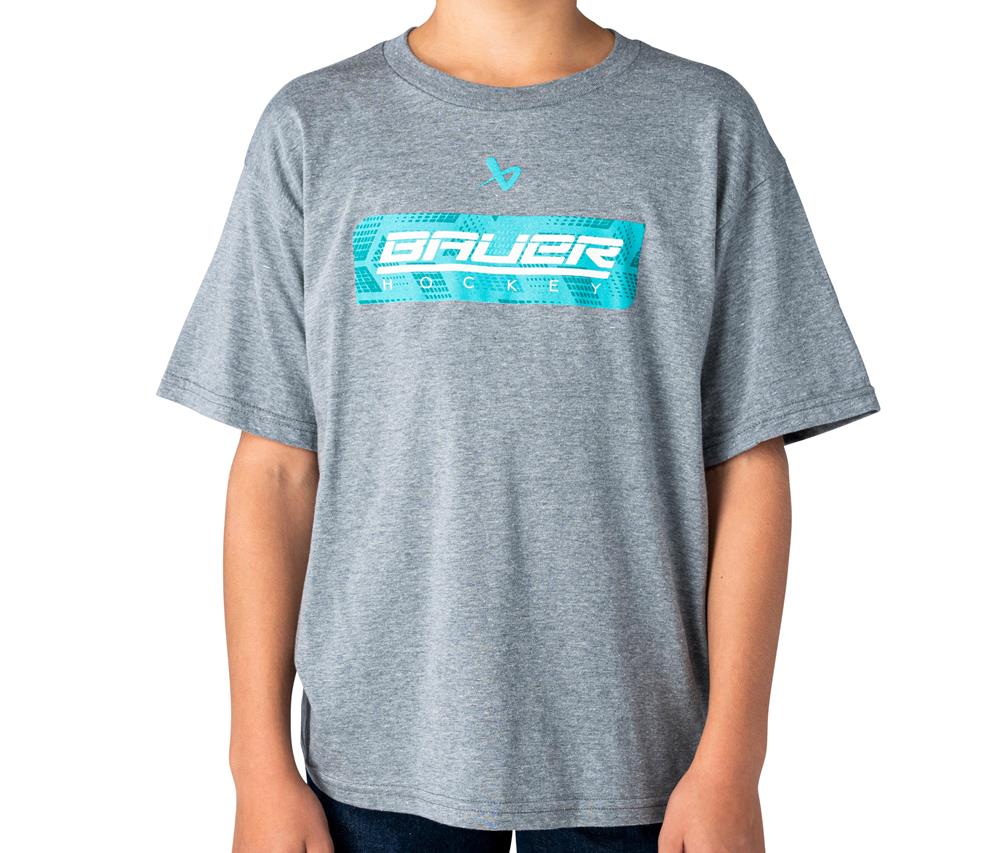 Dětské Triko Bauer S26 Fuse Graphic Tee YTH - Šedá