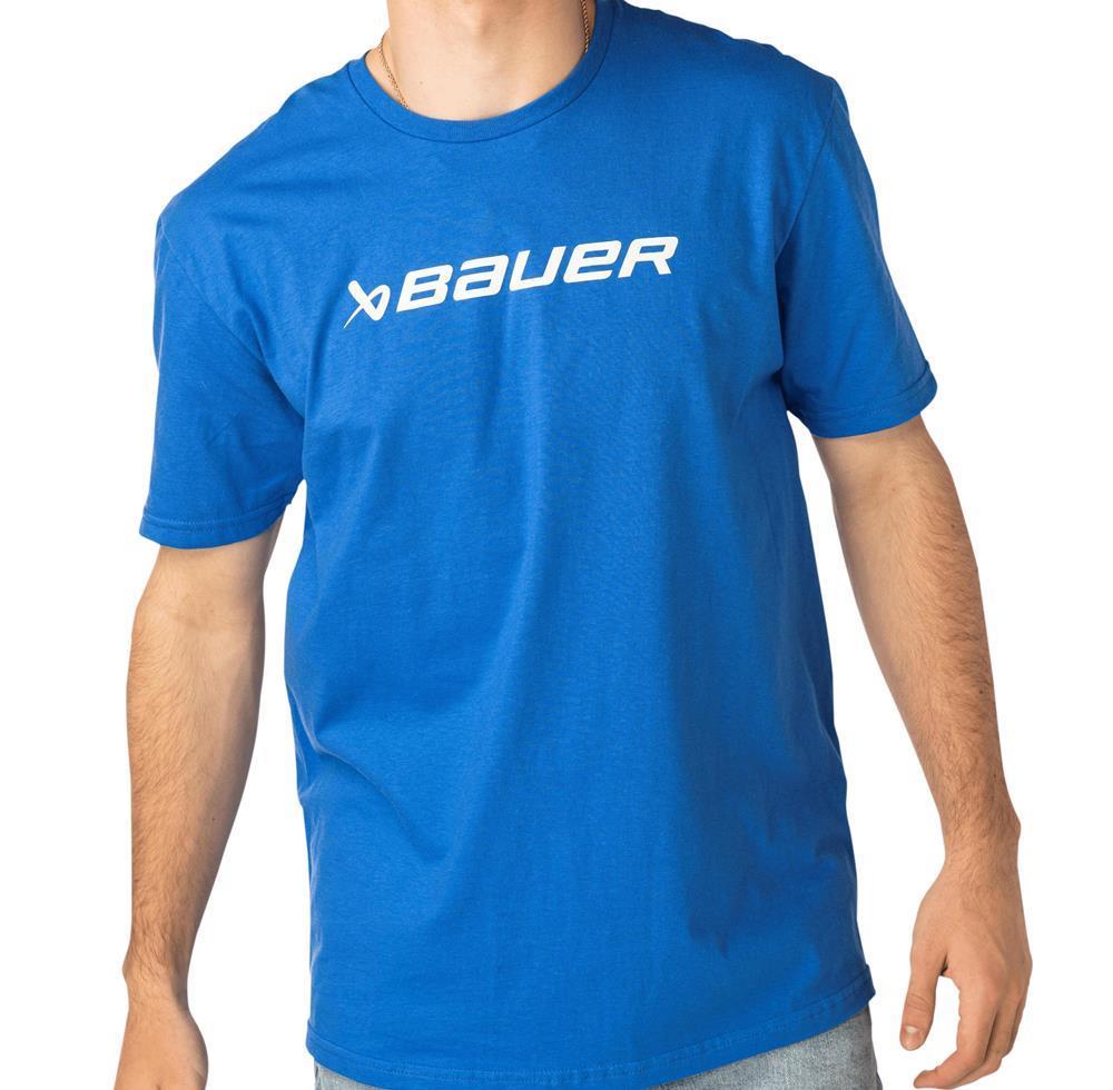 Triko Bauer S25 Everyday Tee SR Modré