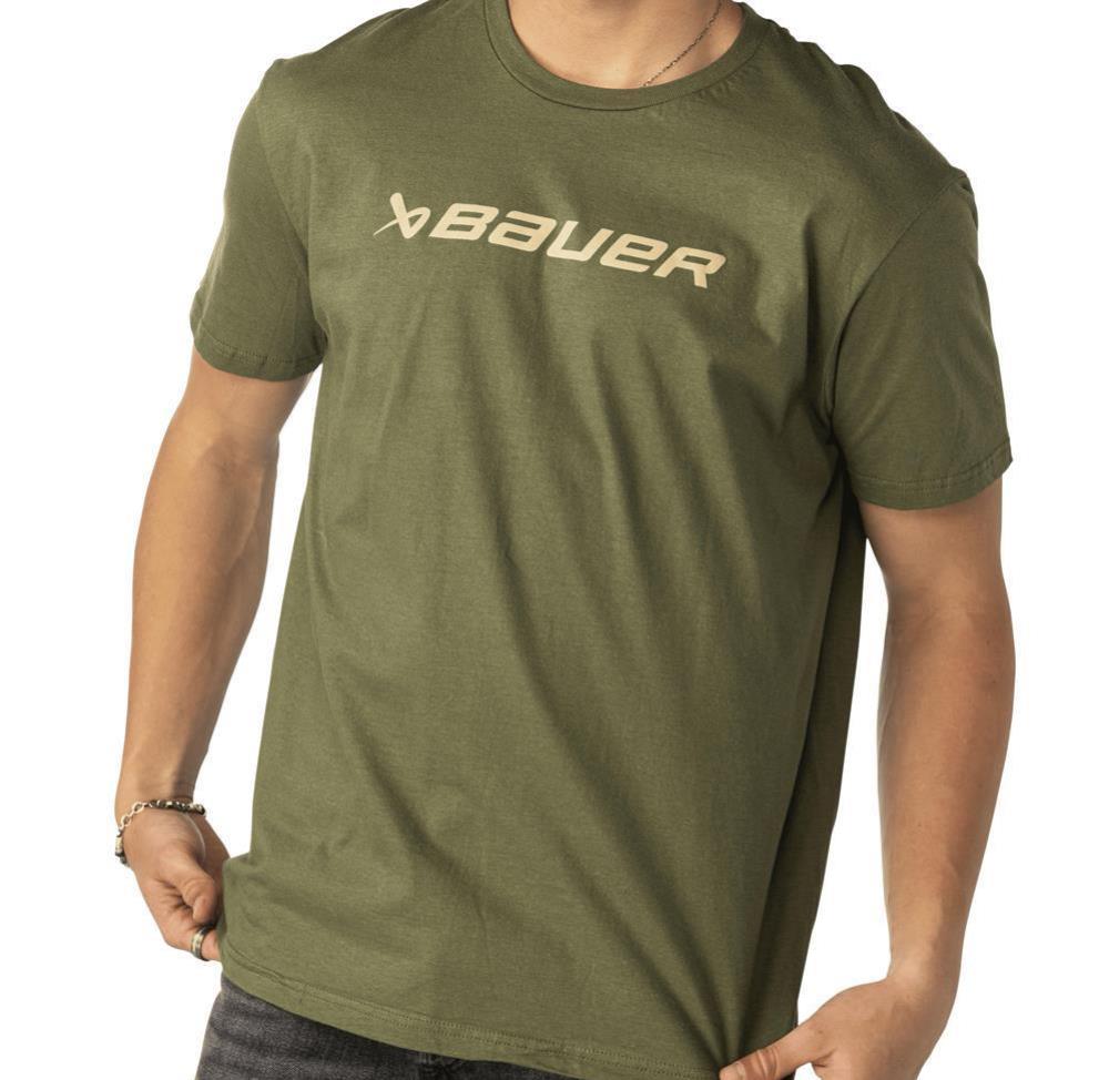 Triko Bauer S25 Everyday Tee SR Zelené