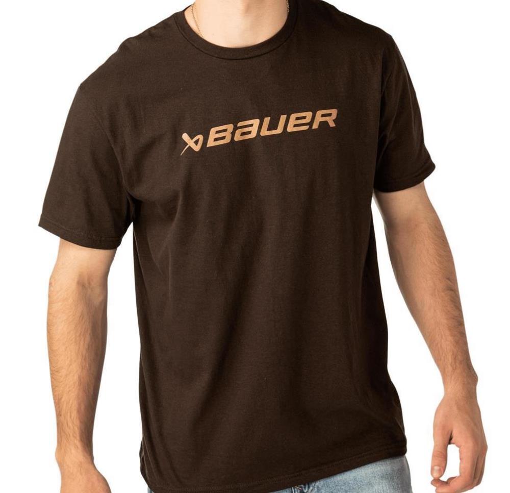 Triko Bauer S25 Everyday Tee SR Hnědá
