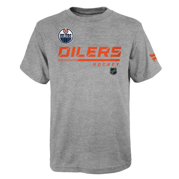 Dětské triko NHL Fanatics Edmonton Oilers Apro Prime Grey