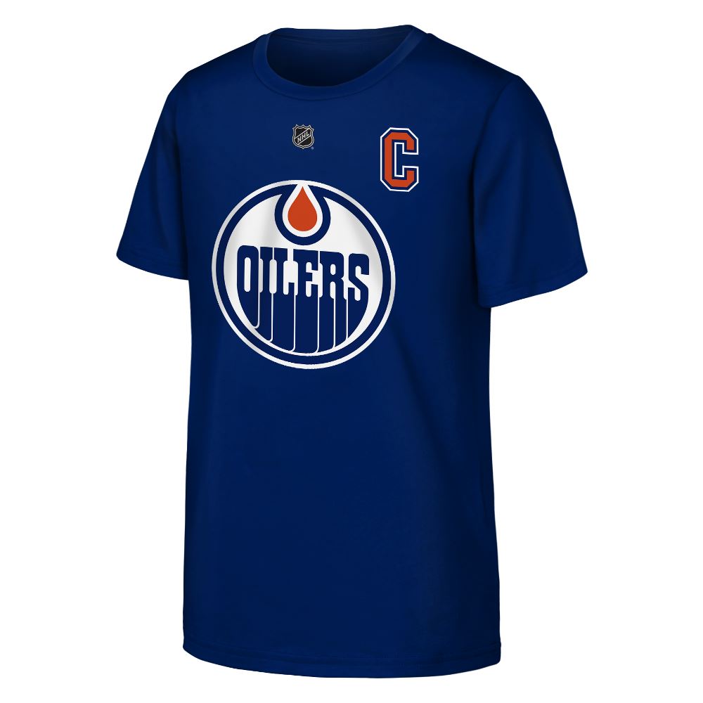 Triko NHL Outerstuff Captains McDavid 97 Edmonton Oilers