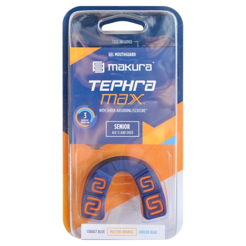 Chránič zubů Makura Tephra Max - Tmavě modrá / Oranžová / Modrá