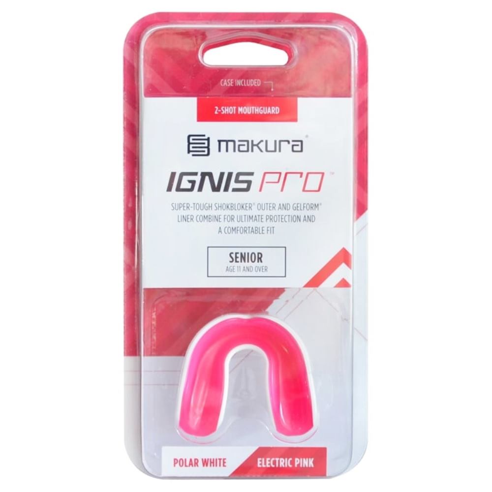 Chránič zubů Makura Ignis Pro - Bílá / Růžová