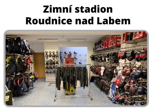 Hokejová prodejna Zimní stadion Roudnice nad Labem