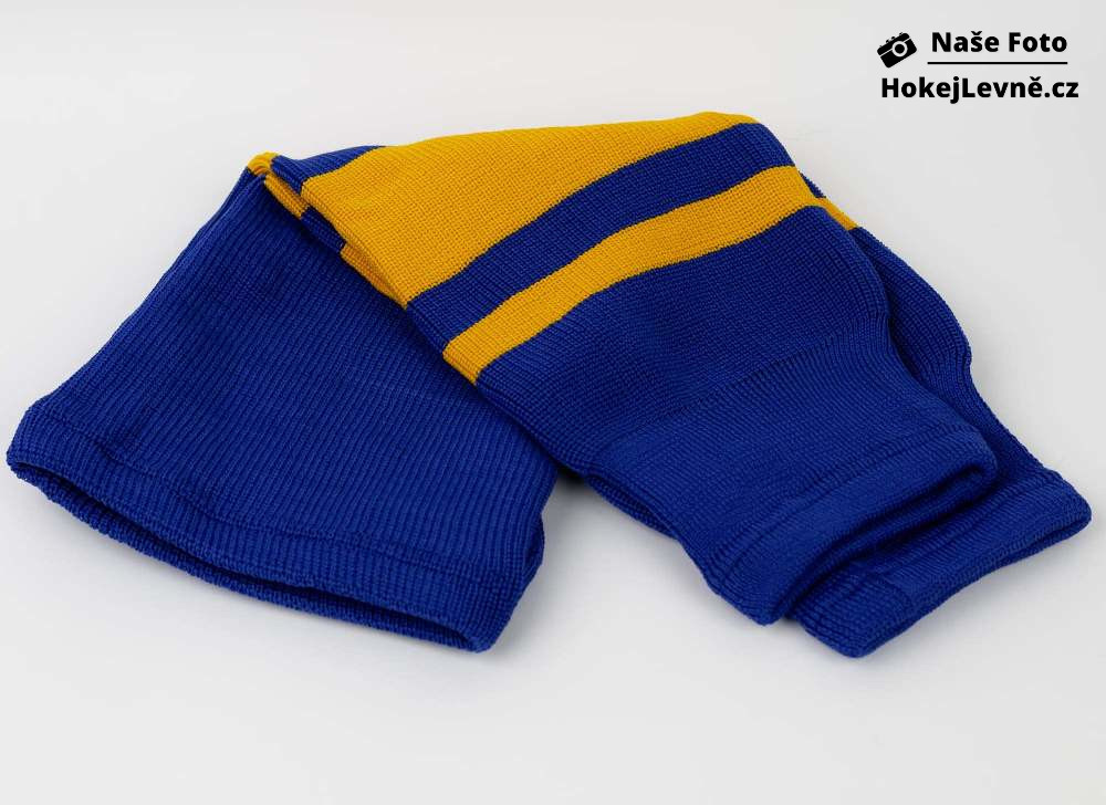 Štulpny Raptor-X Knitted - Modrá / Žlutá