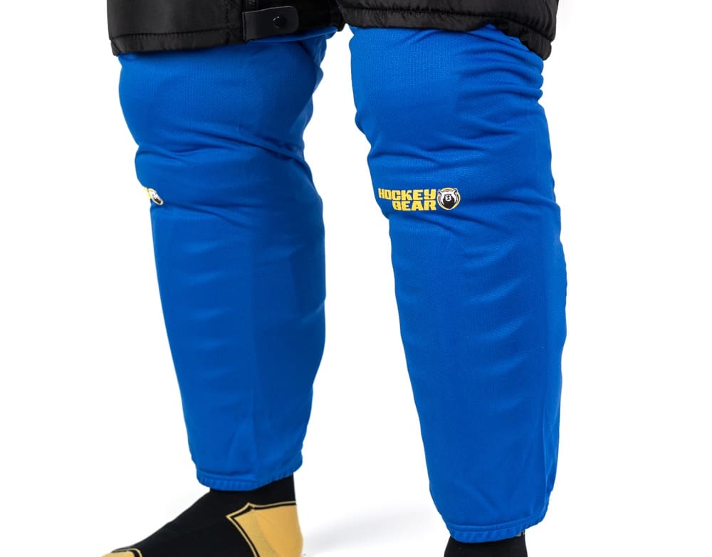Pletené Hokejové Štulpny Hockey Bear - Modré